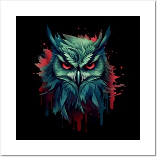 Owl Posters and Art